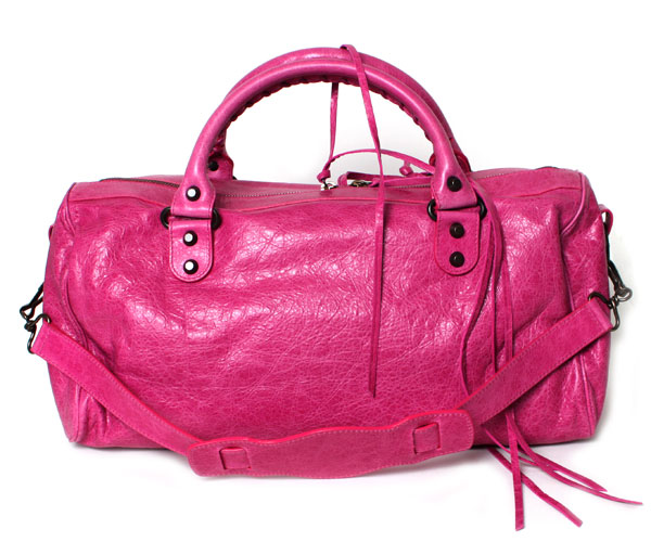 バレンシアガバレンシアガコピー128523-D94JT-5669 ボストンバッグ THE TWIGGY(ザ ツィギー) SORBET/FUCSIA(ソルベ ピンク)[1]