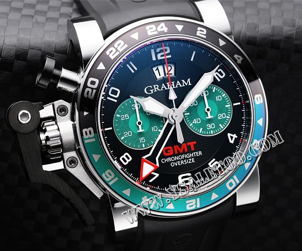 グラハム クロノファイター オーバーサイズ GMT 2OVGS.B12A.K10S 新品 腕時計 メンズ[2]